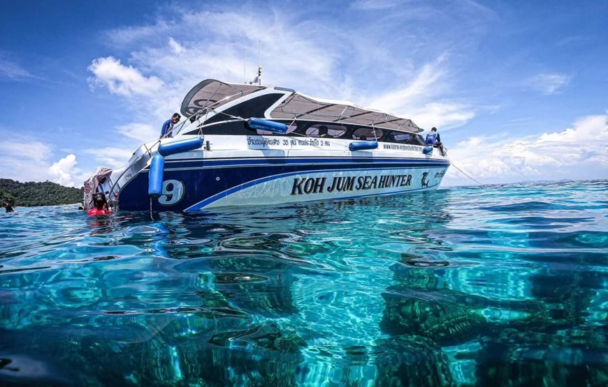 Early Bird Phi Phi + 4 Islands Private Tour