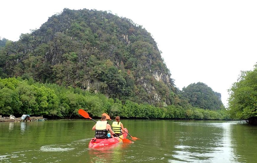 Kayaking Ao Thalane Sunset & BBQ Dinner
